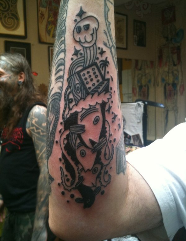 30款很酷的男士手臂纹身图案