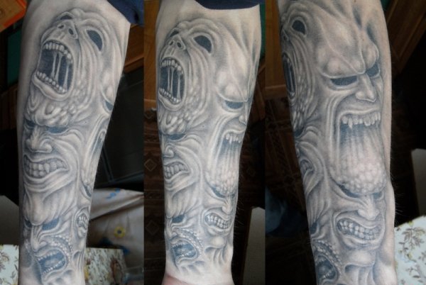 30款很酷的男士手臂纹身图案