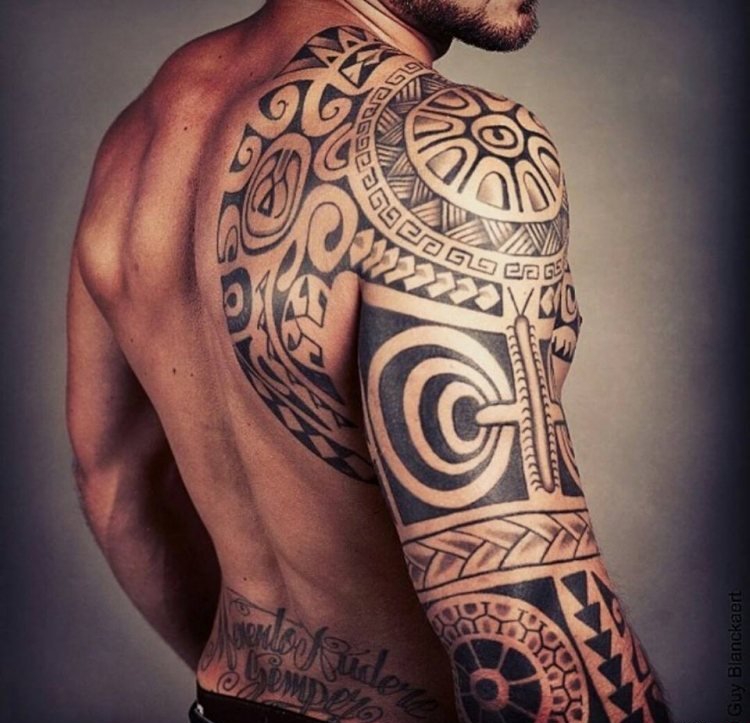 花臂图腾纹身图案