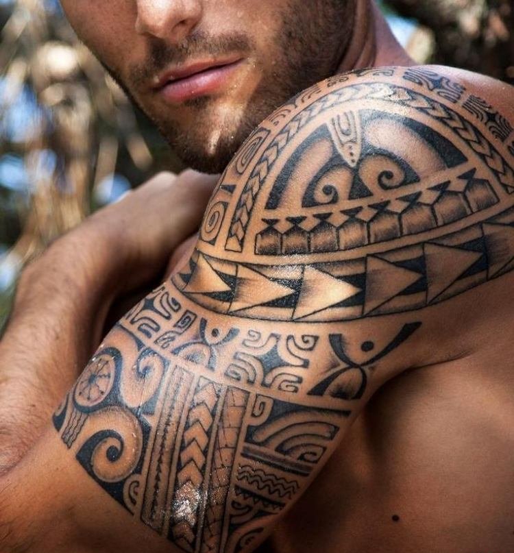 花臂图腾纹身图案