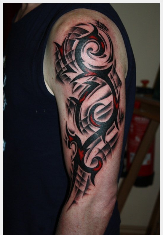 花臂图腾纹身图案