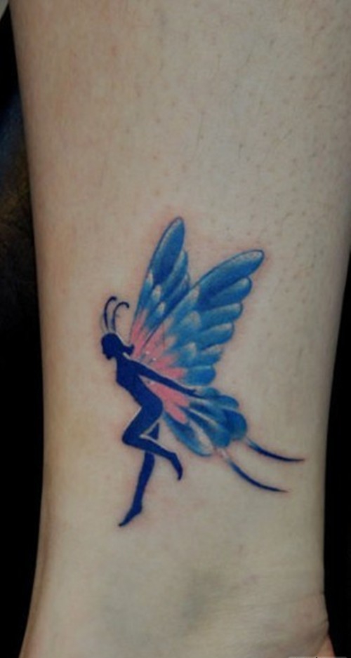 一组神秘感十足的花仙子精灵纹身