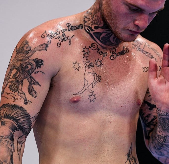 2016里约奥运会上的运动员纹身图案