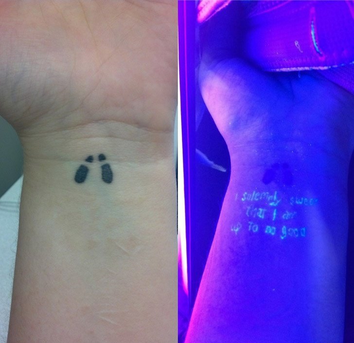 部落图腾隐形纹身图案