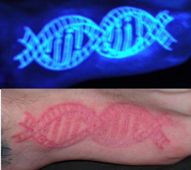 部落图腾隐形纹身图案