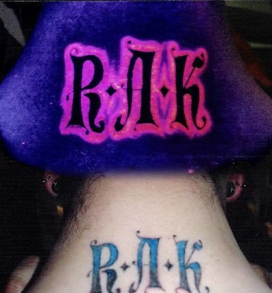 部落图腾隐形纹身图案