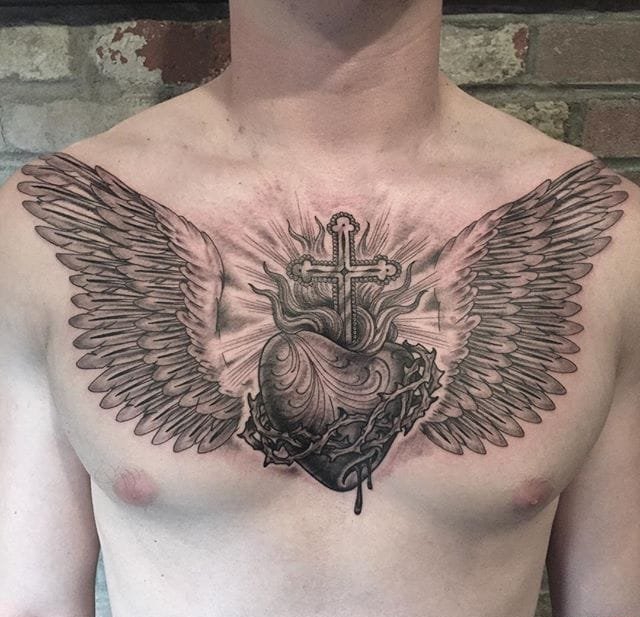 爱情永不死。骨架的手,玫瑰纹身图案