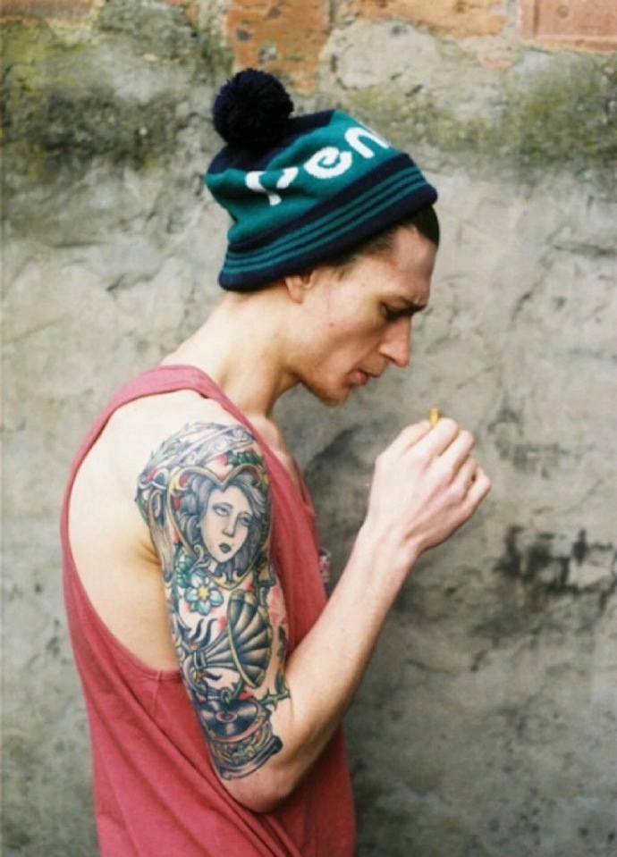 一组散发着雄性荷尔蒙的纹身图案