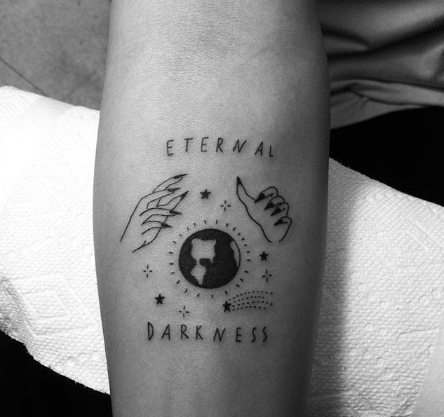 一组简单大气的小图腾纹身图案