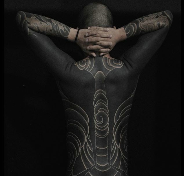 充满正能量的一组有型的图腾纹身图案