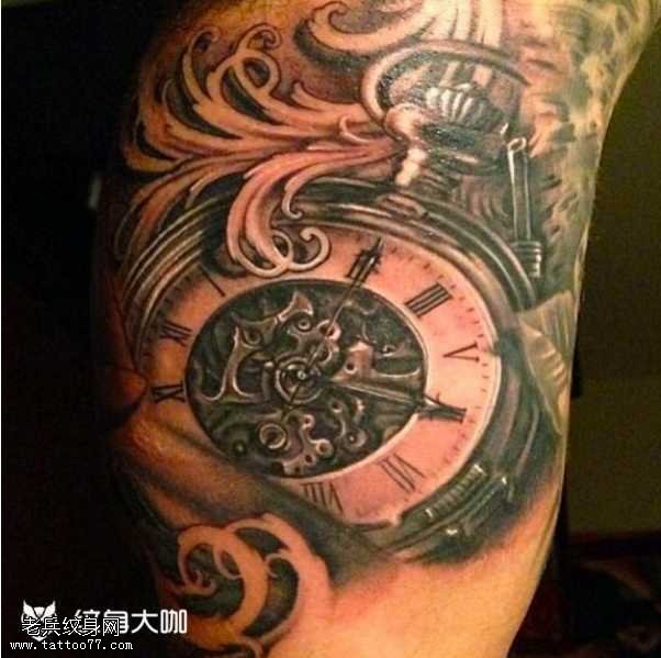 腰部表纹身图案