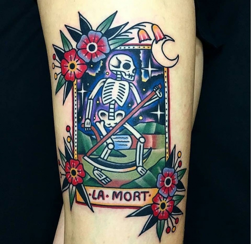 15款迷人的塔罗牌纹身图案