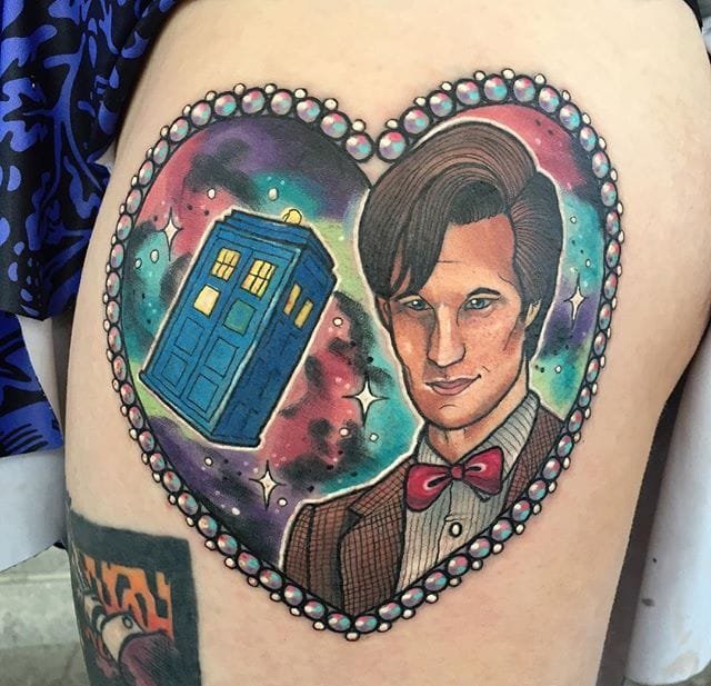 多款生动的新传统纹身图案来自阿什利卢卡