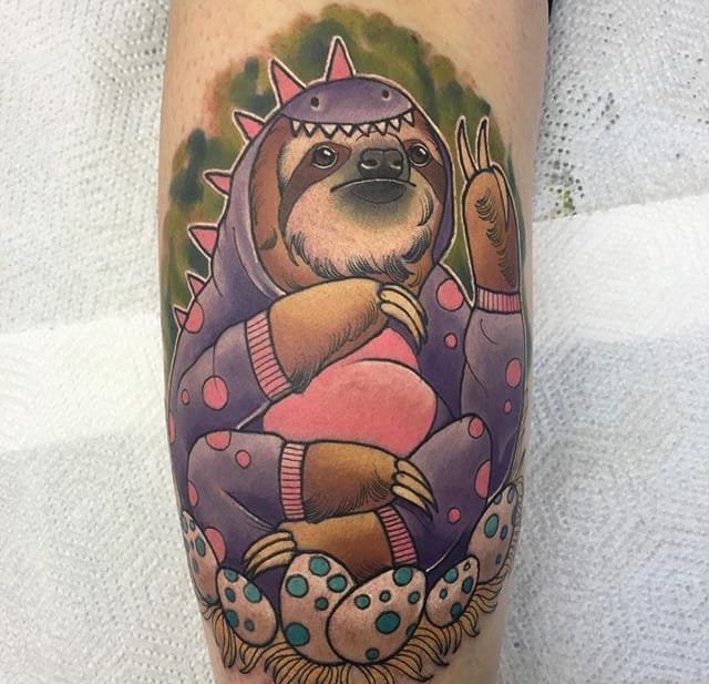 多款生动的新传统纹身图案来自阿什利卢卡