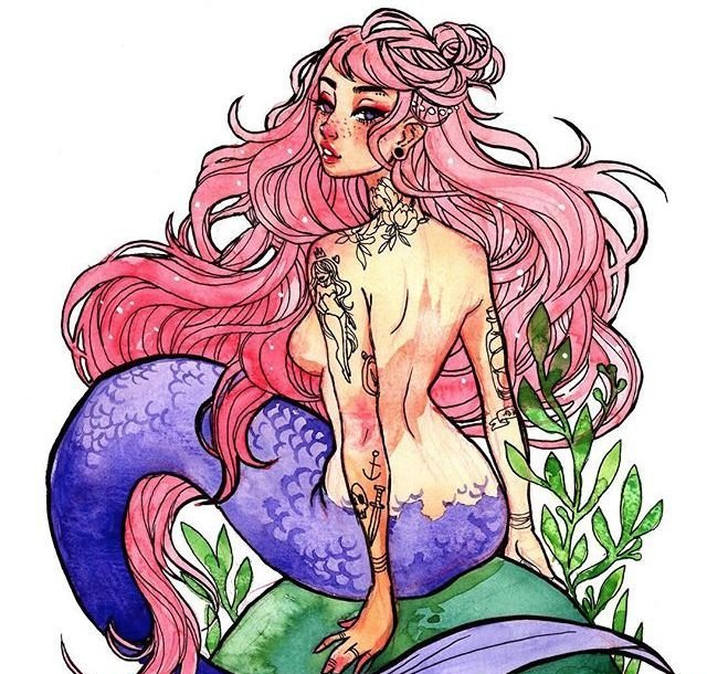 时尚的少女纹身艺术图案欣赏