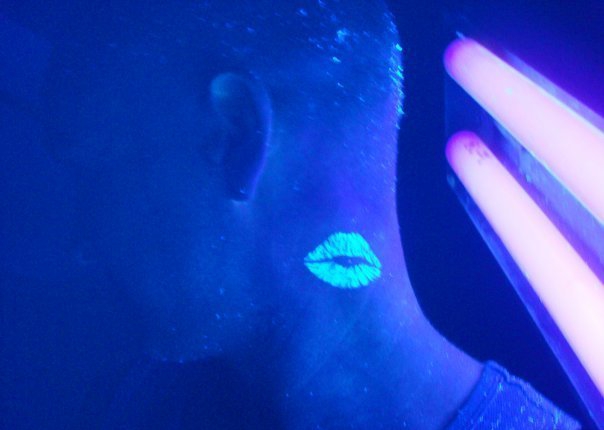 多款个性帅气的荧光隐形纹身图案