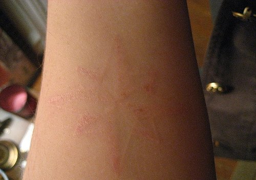 多款个性帅气的荧光隐形纹身图案