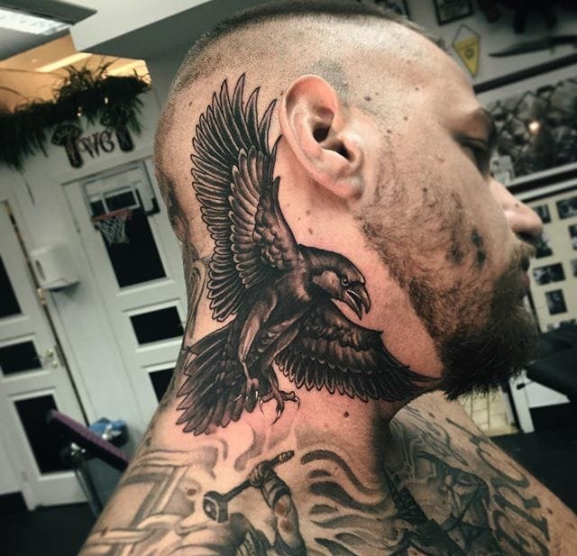 V字仇杀队人物肖像纹身图案