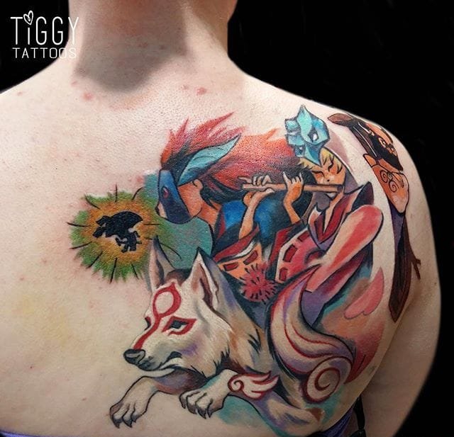 多款漂亮的现实主义风格纹身图案