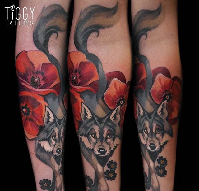 多款漂亮的现实主义风格纹身图案