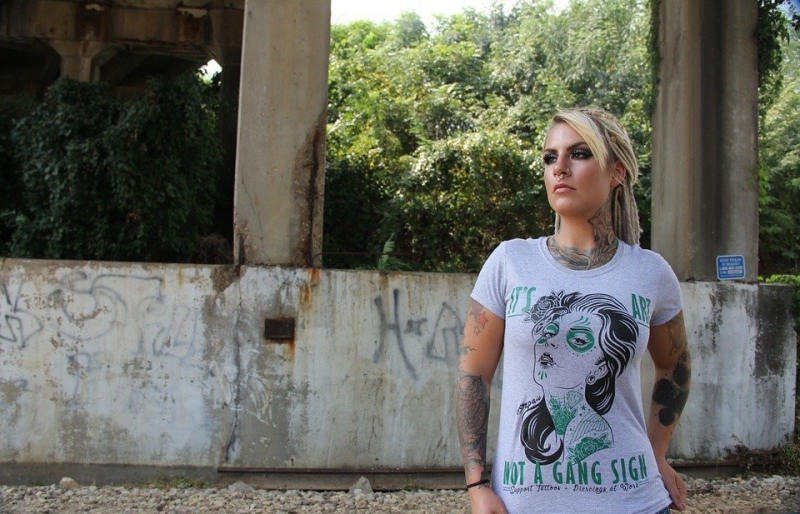 欧美纹身女纹身图案