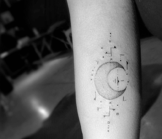 几款女生最喜爱的小清新纹身图案