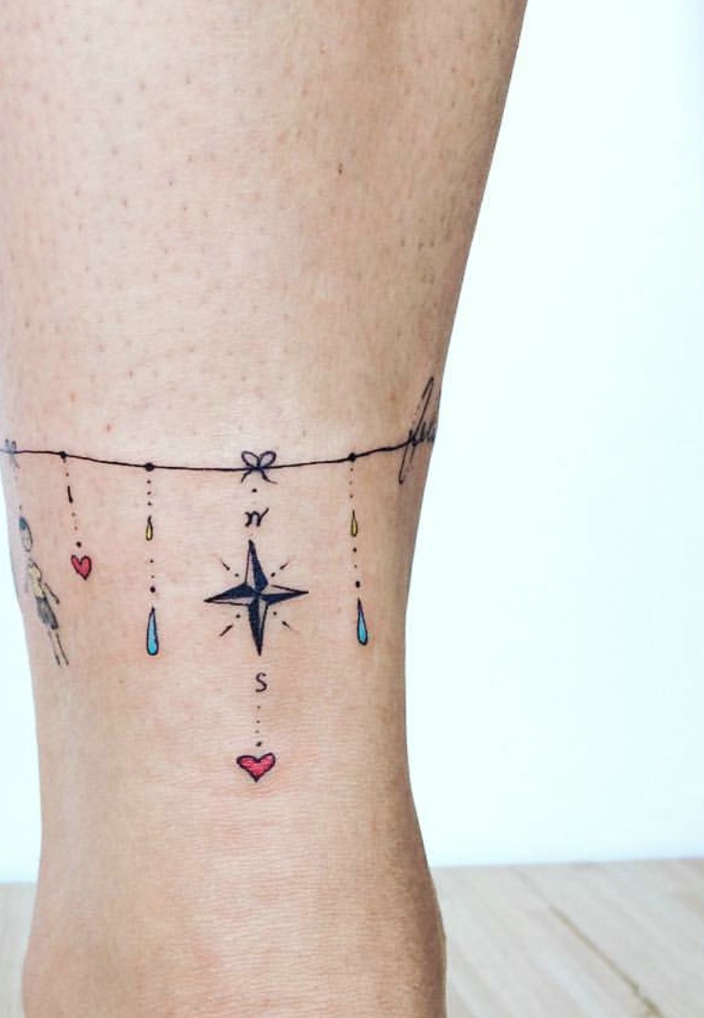 几款女生最喜爱的小清新纹身图案