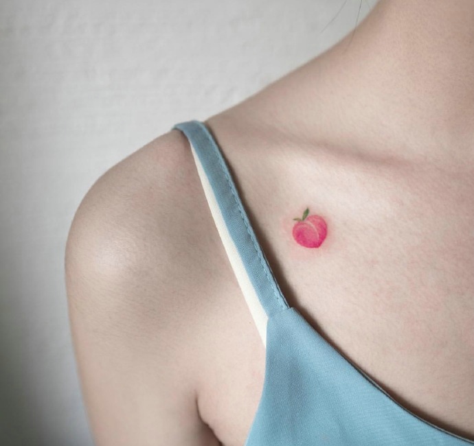 一组时尚小清新纹身图案优雅迷人