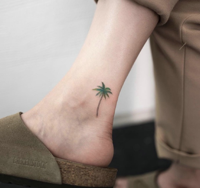 一组时尚小清新纹身图案优雅迷人