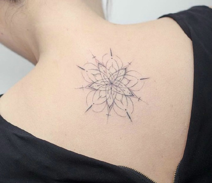 一组适合小女生的小清新纹身图案