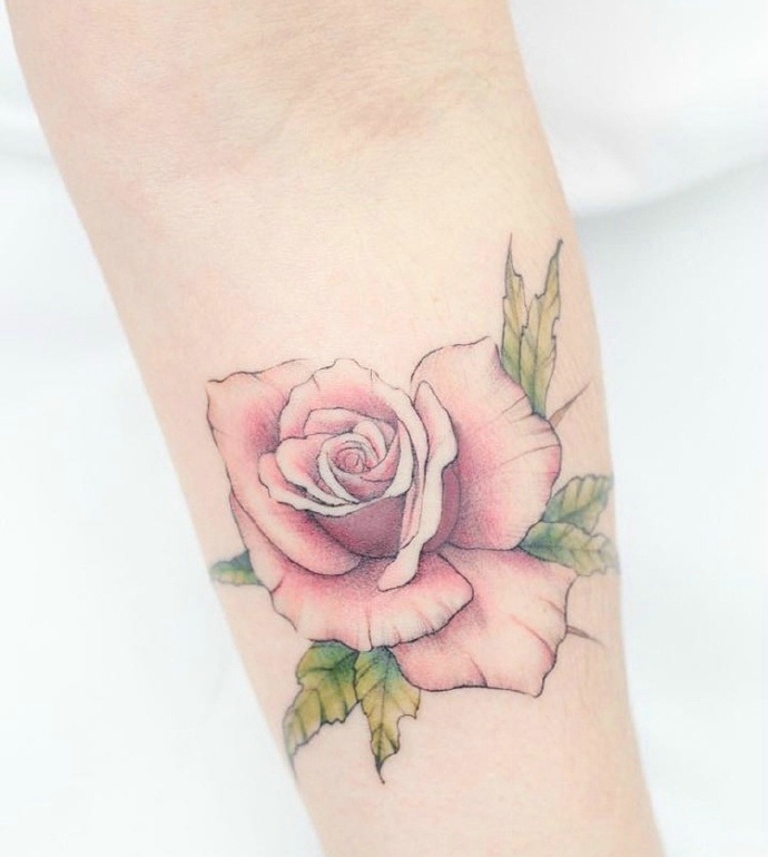 一组适合小女生的小清新纹身图案