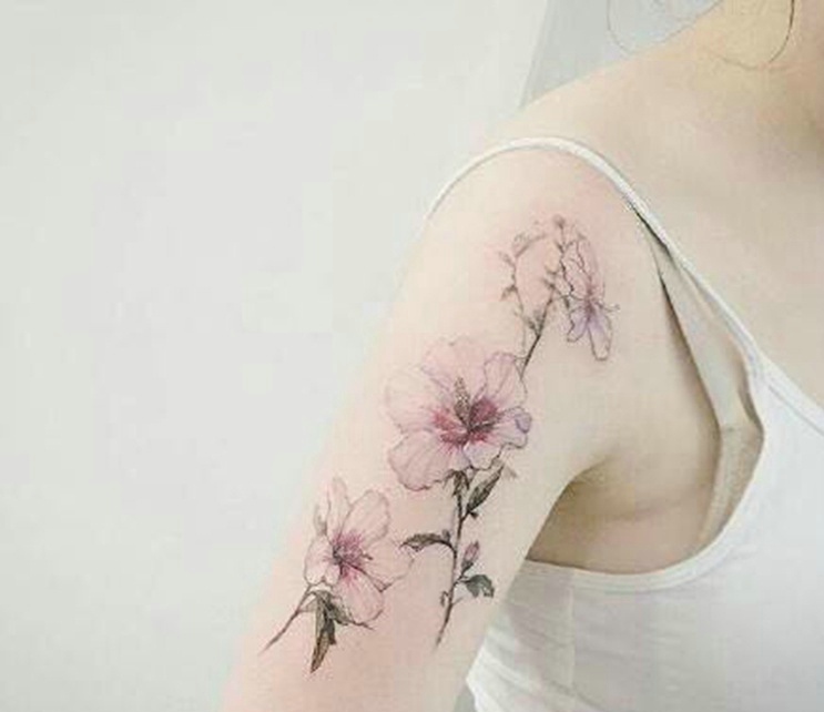 一组适合小女生的小清新纹身图案