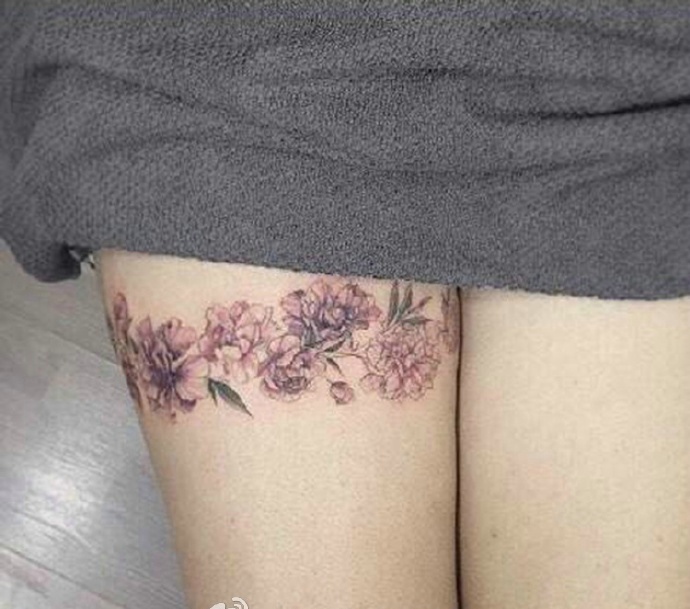 一组适合小女生的小清新纹身图案