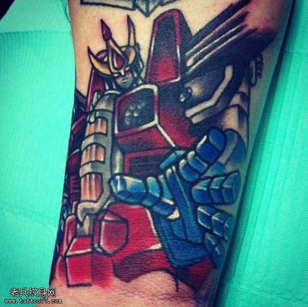 胳膊金刚纹身图案