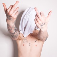 男人手臂图腾纹身