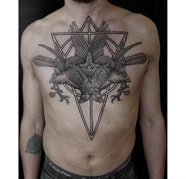 令人赞叹的精彩的纹身图案艺术来自马克西姆