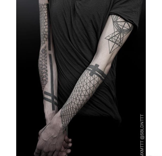 令人赞叹的精彩的纹身图案艺术来自马克西姆