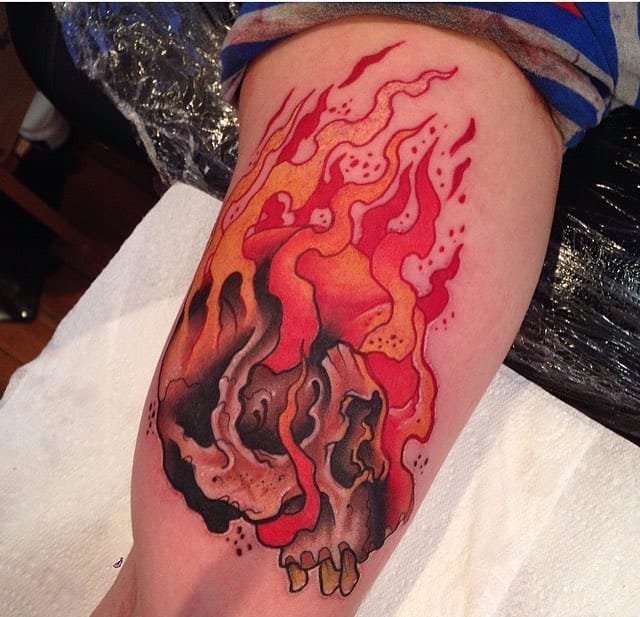 多款新传统(Neo Traditional)风格纹身图案来自斯科特?欧文