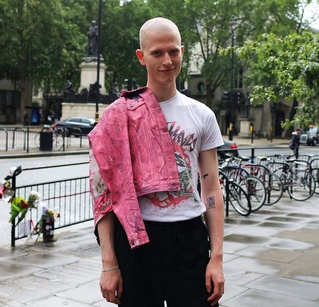 欧美时装周上时尚的模特和他们身上漂亮的纹身图案+++男,时尚,欧美,女