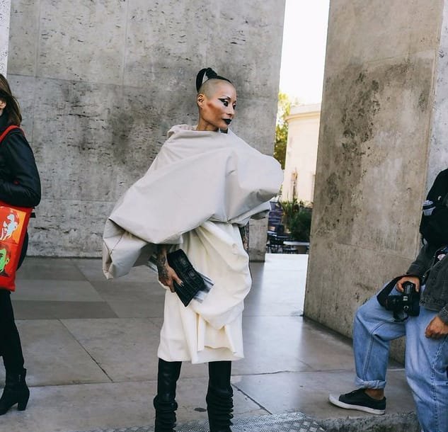 欧美时装周上时尚的模特和他们身上漂亮的纹身图案+++男,时尚,欧美,女