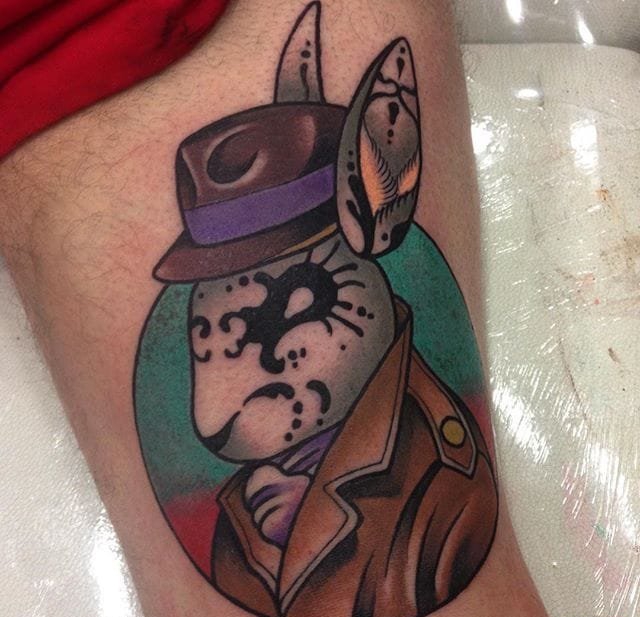 黑色恐怖的鬼面纹身图案来自马努克鲁兹