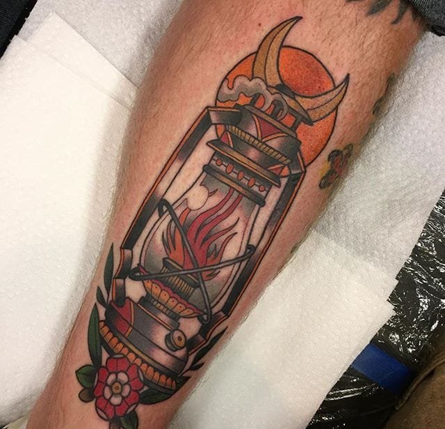 迷人的新传统风格纹身图案来自詹姆斯