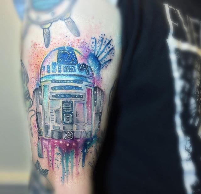 多款超漂亮的水彩小清新纹身图案来自杰森