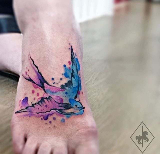 多款超漂亮的水彩小清新纹身图案来自杰森