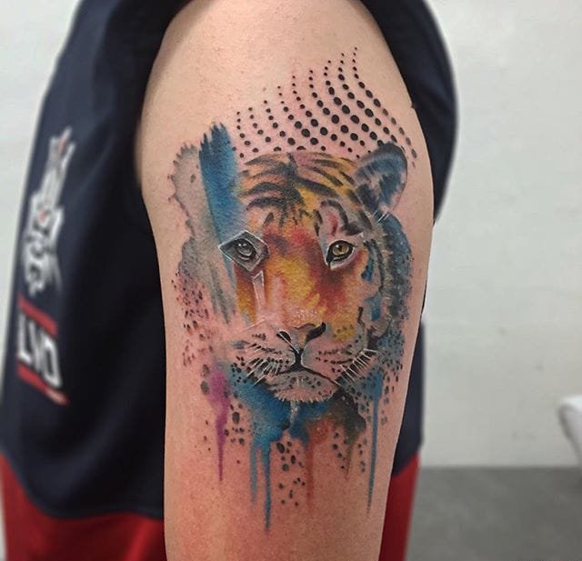 多款超漂亮的水彩小清新纹身图案来自杰森