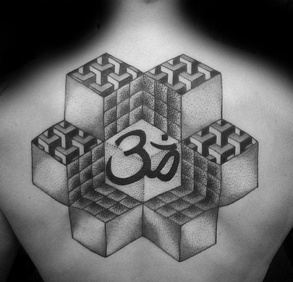 多款男性身上的梵文纹身图案