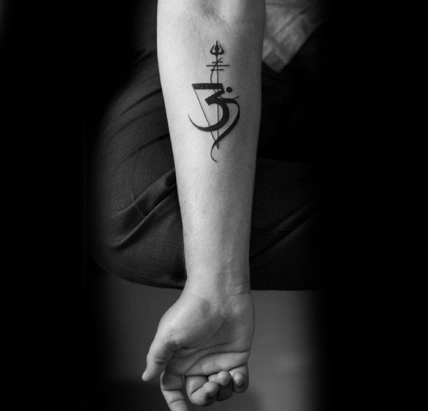 多款男性身上的梵文纹身图案