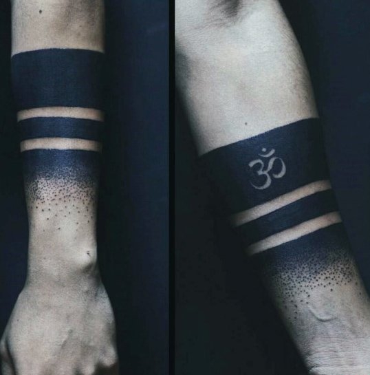 多款男性身上的梵文纹身图案