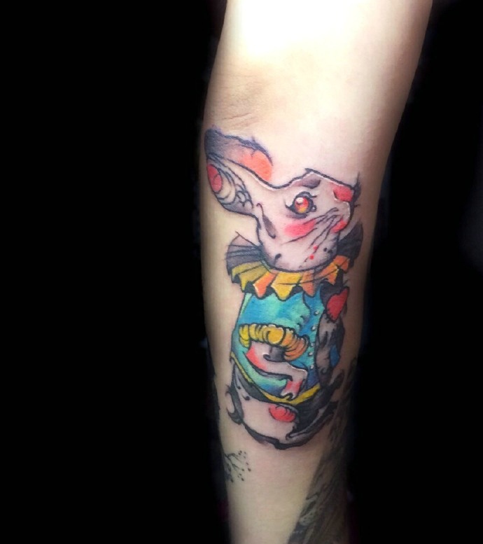 水彩个性图腾纹身图案你值得拥有