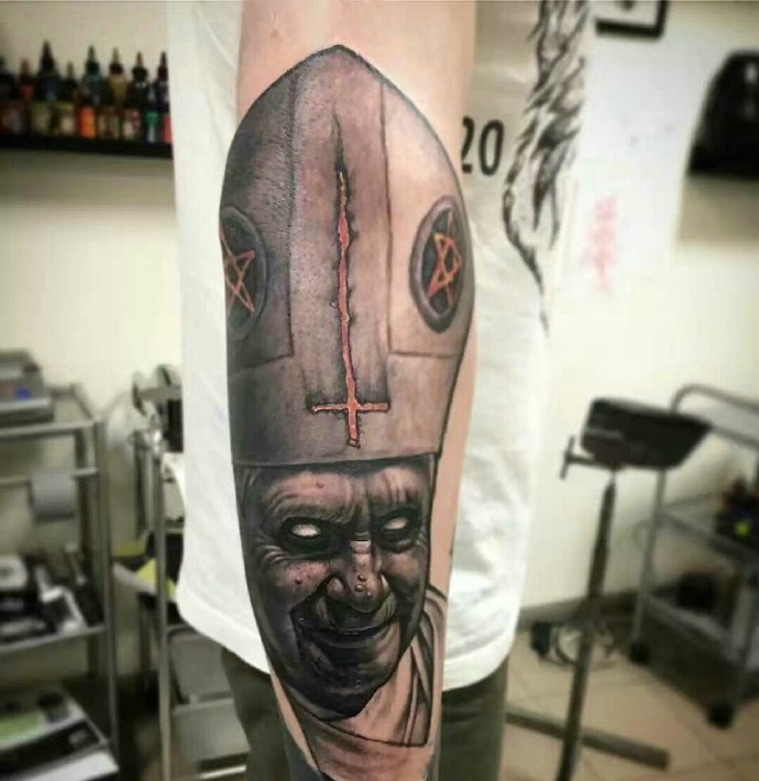 一组超级震撼的3d动物纹身图案